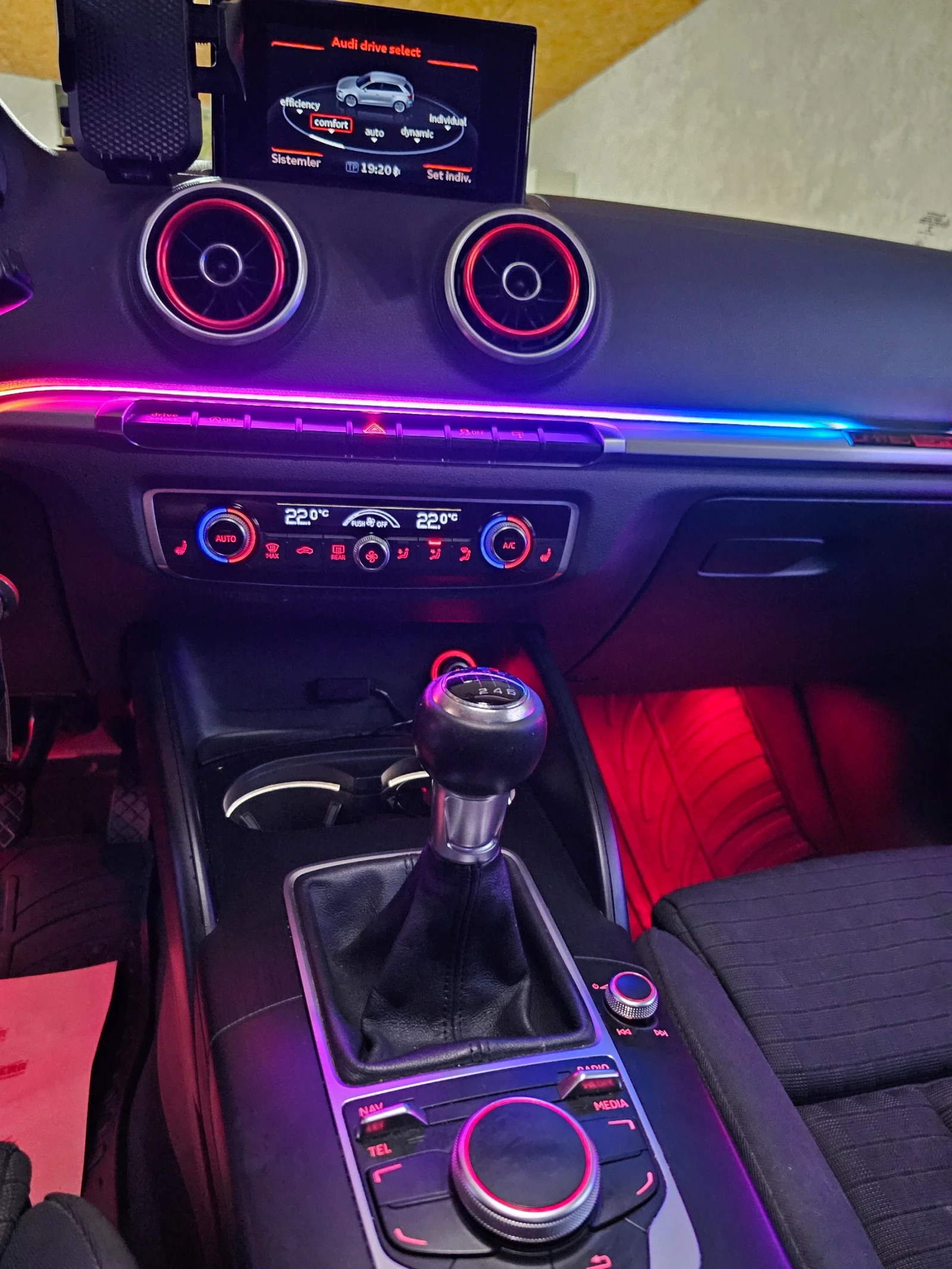 Audi A3 S-LINE BANG OLUFSEN SPORT XENON ALPINE WHITE | Mobile.bg   13