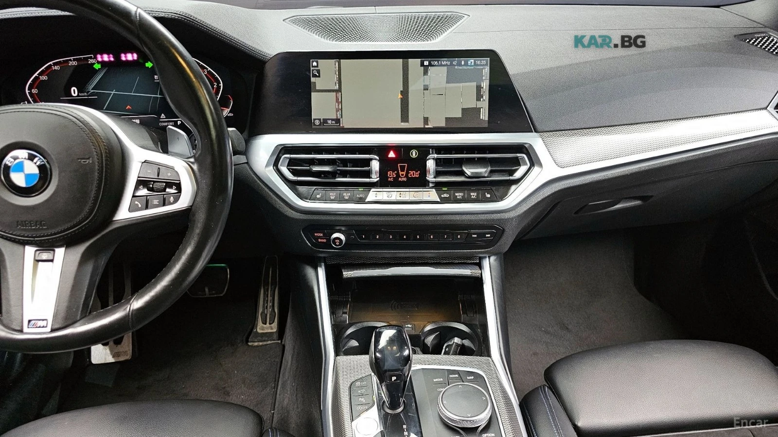 BMW 320 d* M* SPORT* DISTRONIC* 360* КАМЕРА* SUNROOF* HUD*, снимка 7 - Автомобили и джипове - 54914555