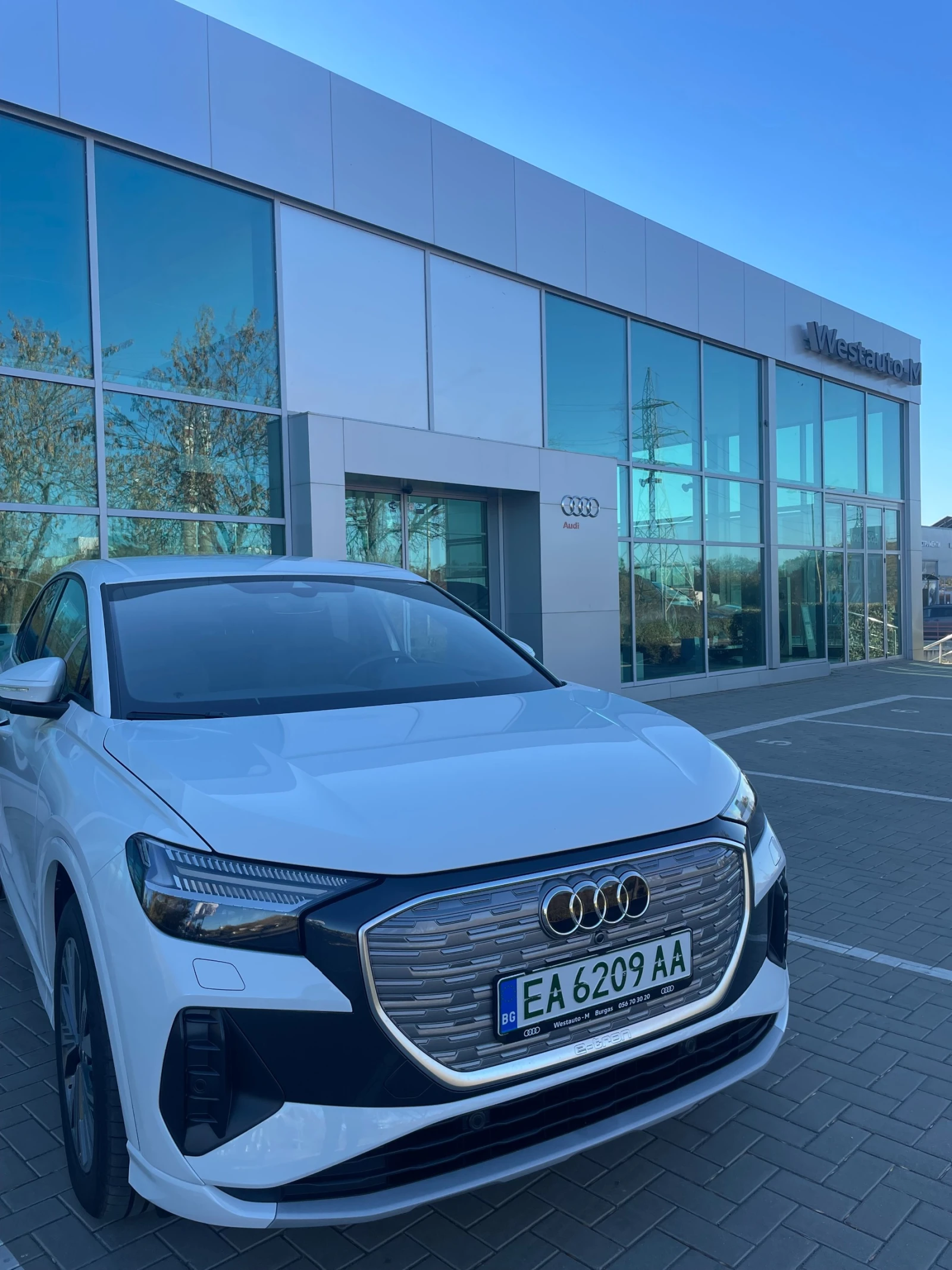 Audi Q4 E-tron 50 Sportback S design | Mobile.bg   1