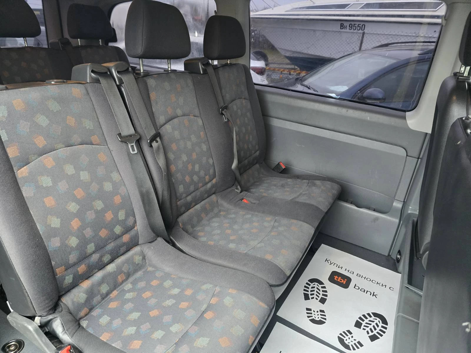 Mercedes-Benz Vito 111/CDI, 9места, Климатик, Дълга база, снимка 14 - Бусове и автобуси - 53718870