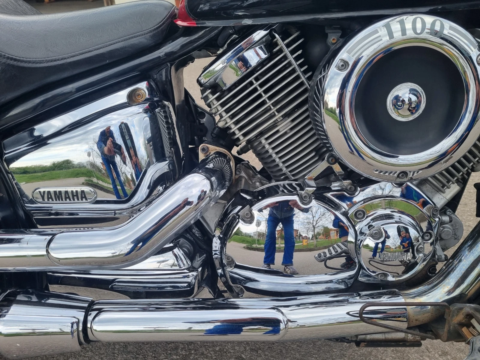 Yamaha Drag Star 1100, снимка 7 - Мотоциклети и мототехника - 54357325