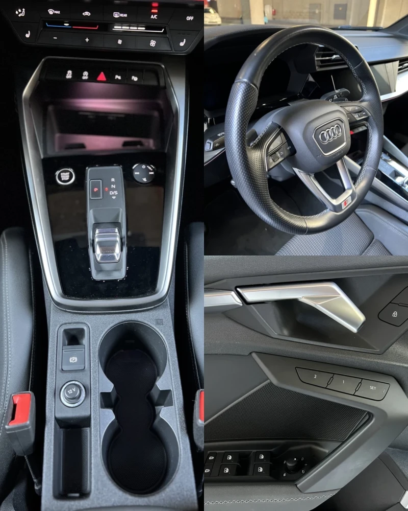 Audi A3 /Обслужен/3xSline/B&O/Mild Hybrid/35TFSI, снимка 12 - Автомобили и джипове - 45358578