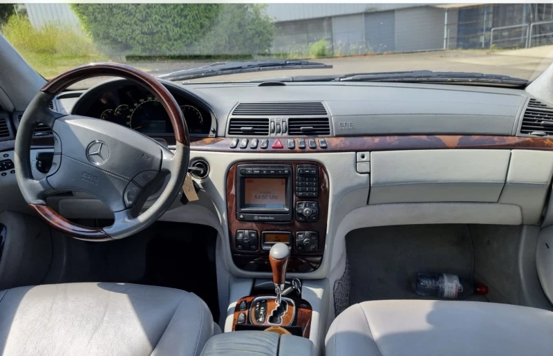 Mercedes-Benz S 600 Дълга, хладилник, масаж, снимка 3 - Автомобили и джипове - 50197942
