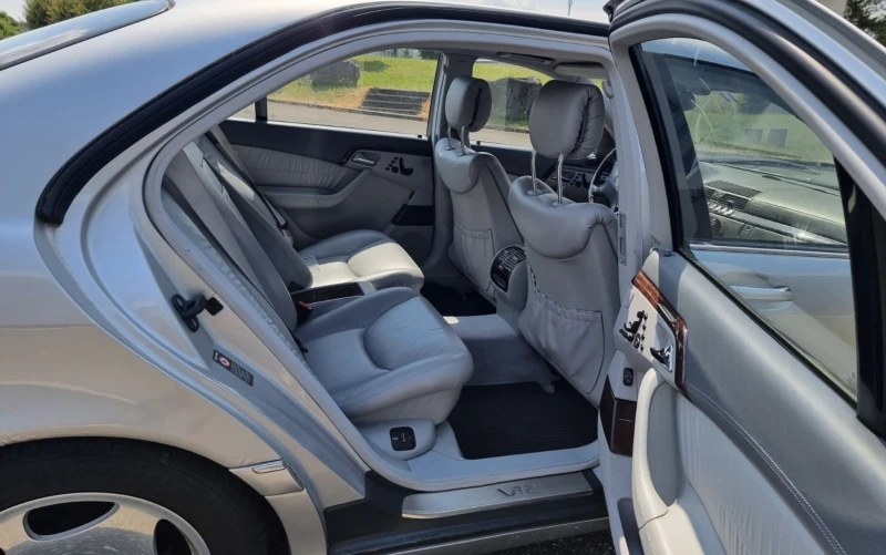 Mercedes-Benz S 600 Дълга, хладилник, масаж, снимка 2 - Автомобили и джипове - 50197942