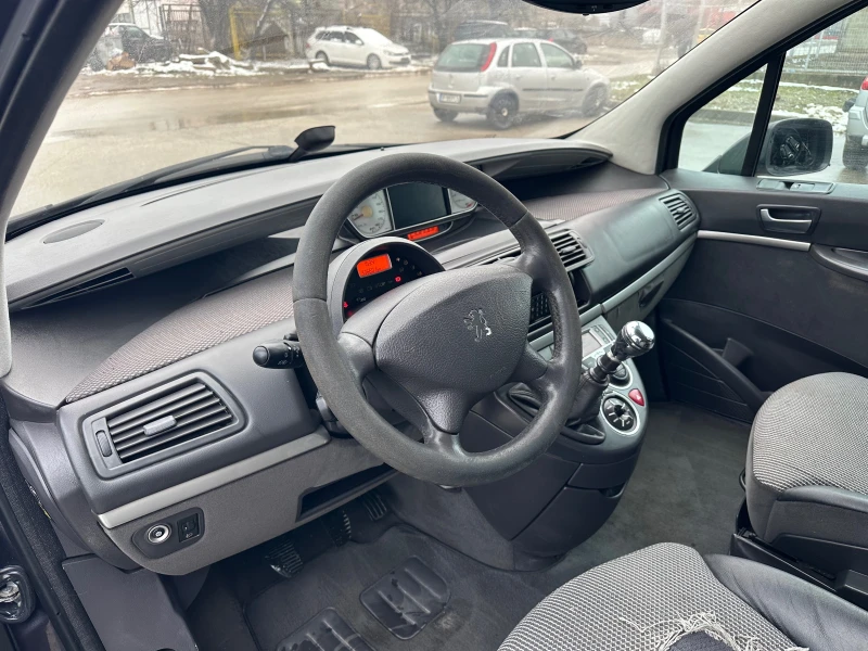 Peugeot 807 2.0HDI 7места Италия, снимка 11 - Автомобили и джипове - 53385172
