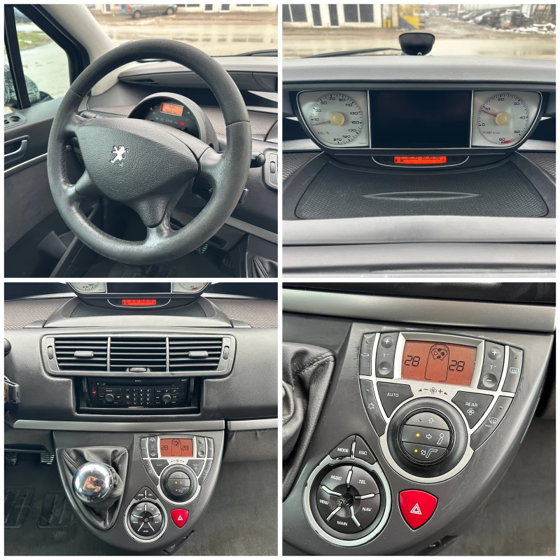 Peugeot 807 2.0HDI 7места Италия, снимка 14 - Автомобили и джипове - 53385172