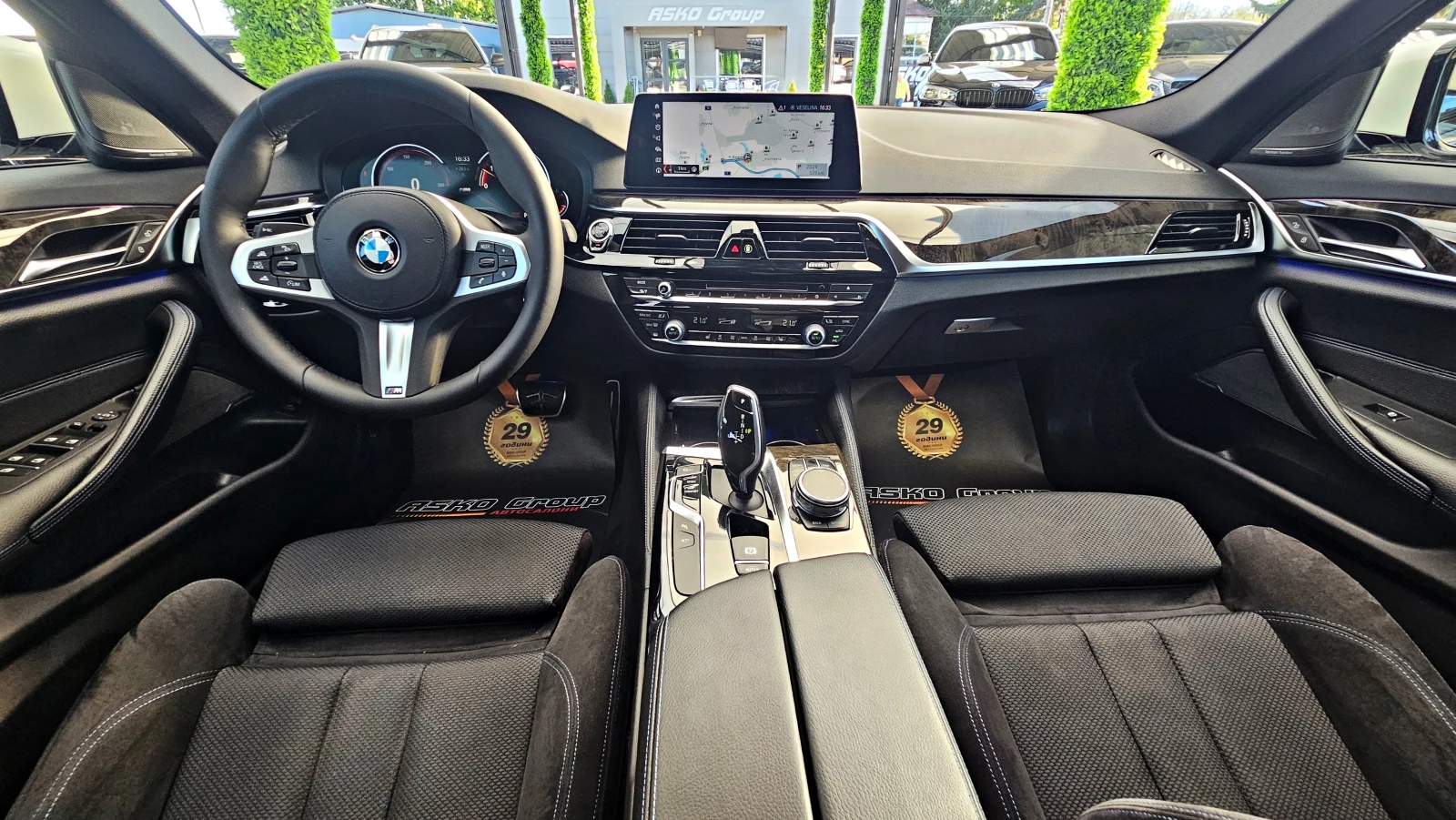 BMW 530 M/XD/GERMANY/DISTR/HUD/3DCAMERA/ПОДГРЕВ/HARMAN/LIZ - изображение 9