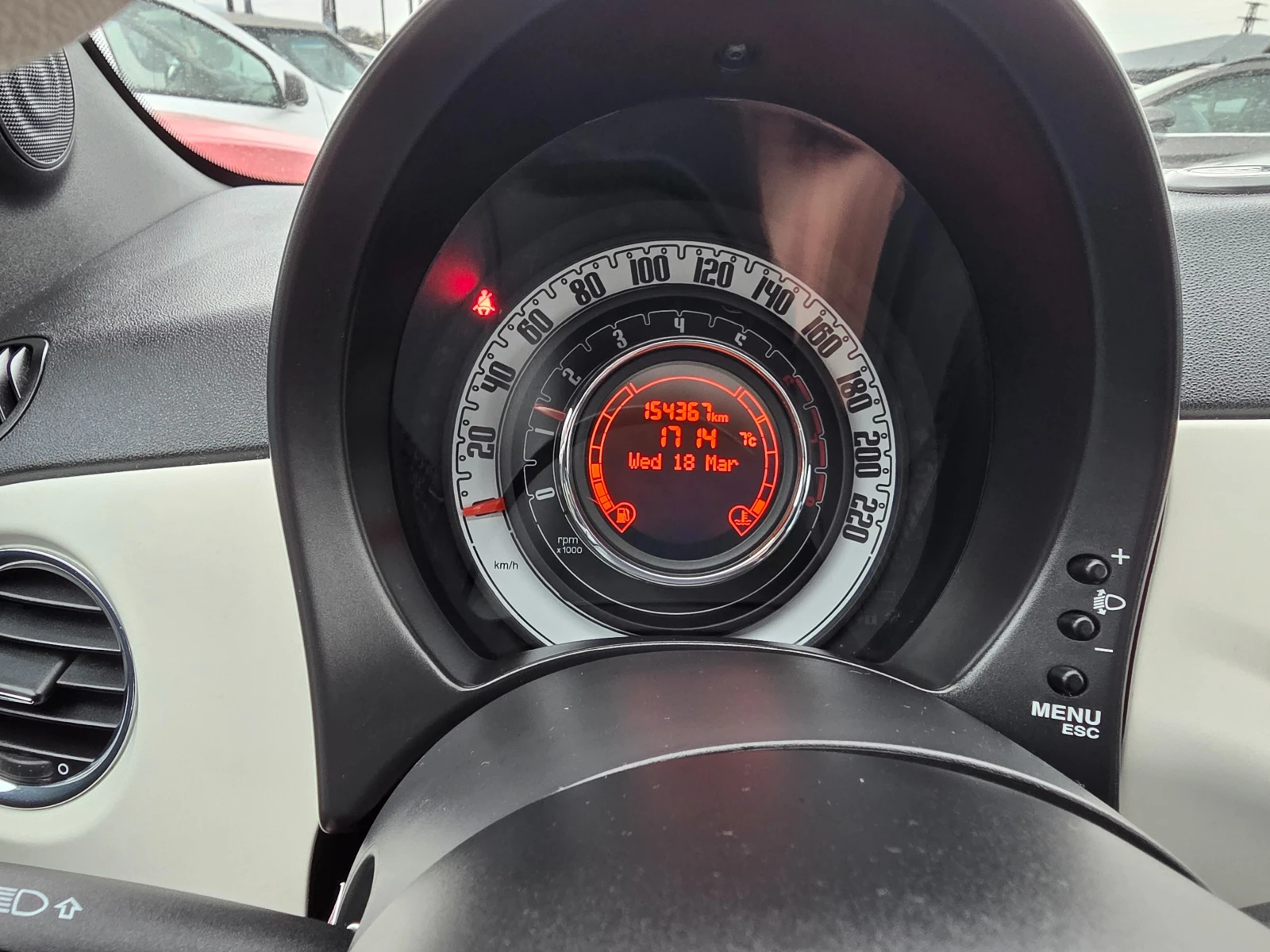 Fiat 500 GUCCI EDITION 1.4I-100к.с-EURO 5b-ШВЕЙЦАРИЯ, снимка 11 - Автомобили и джипове - 53891732