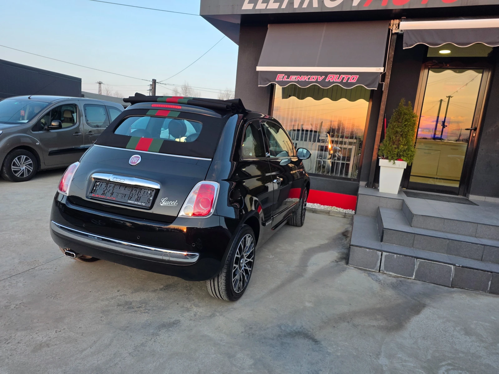 Fiat 500 GUCCI EDITION 1.4I-100к.с-EURO 5b-ШВЕЙЦАРИЯ, снимка 9 - Автомобили и джипове - 53891732