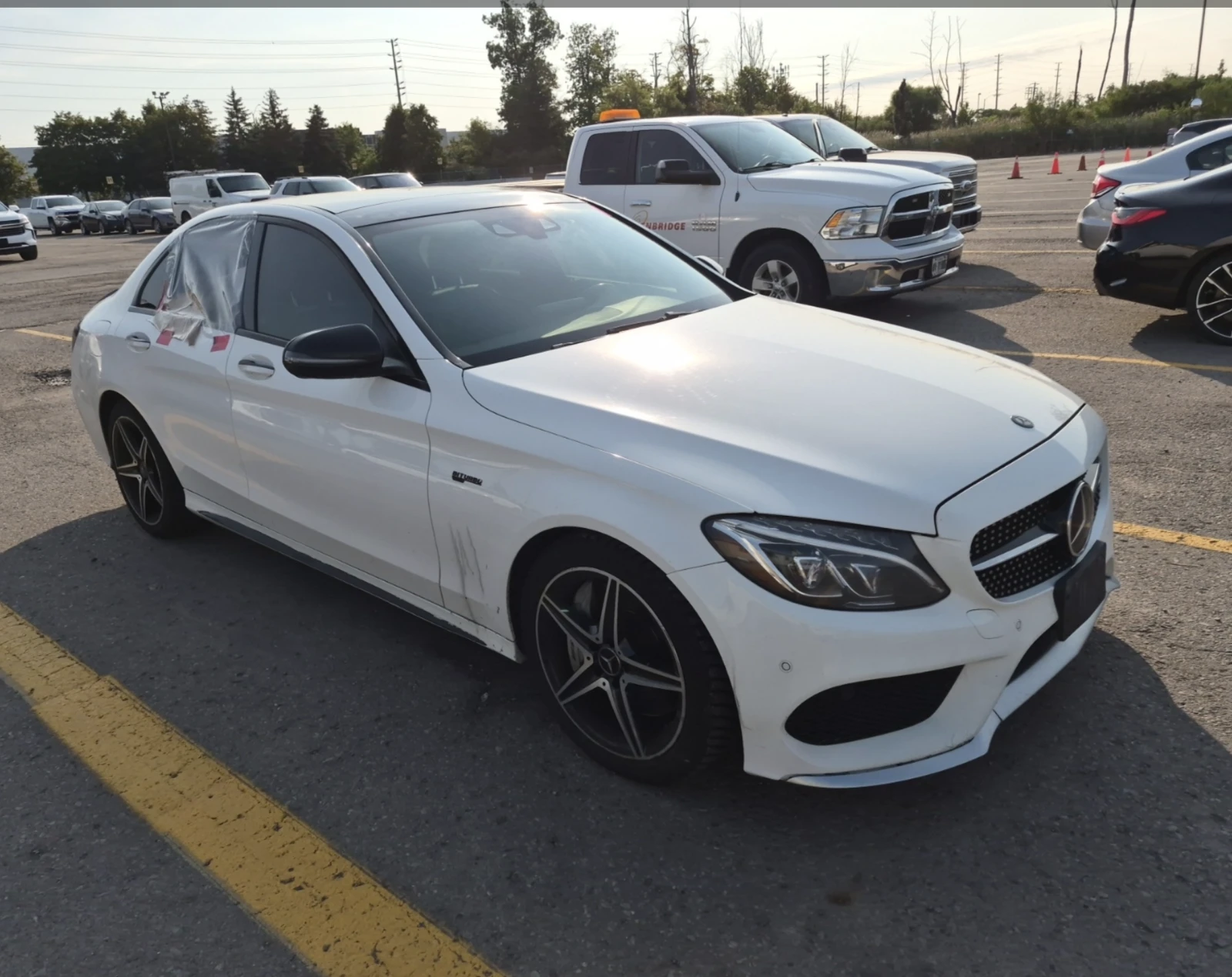 Mercedes-Benz C 43 AMG BURMESTER / ПОДГРЕВИ / ПАНОРАМА, снимка 2 - Автомобили и джипове - 55642048