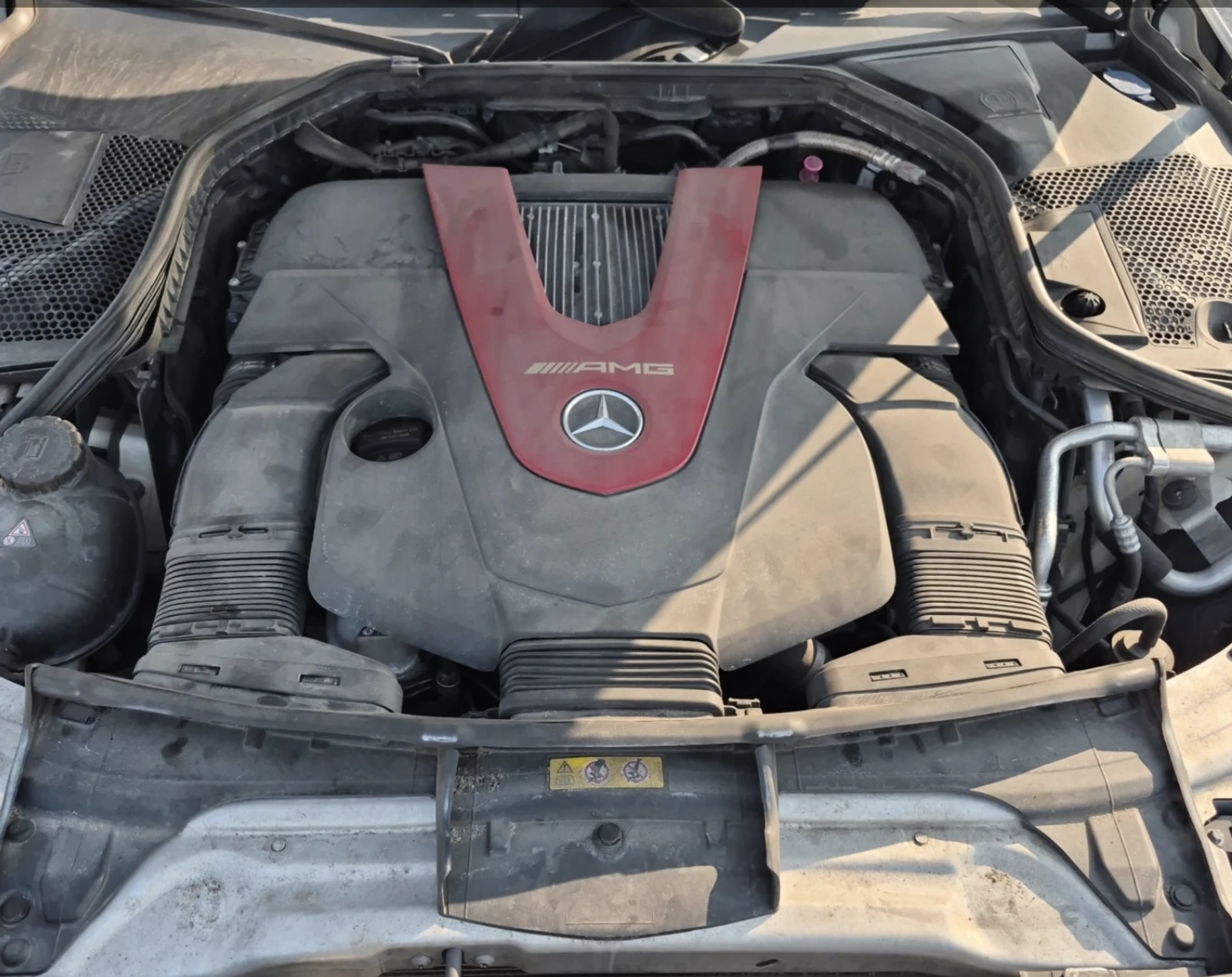 Mercedes-Benz C 43 AMG BURMESTER / ПОДГРЕВИ / ПАНОРАМА, снимка 6 - Автомобили и джипове - 55642048