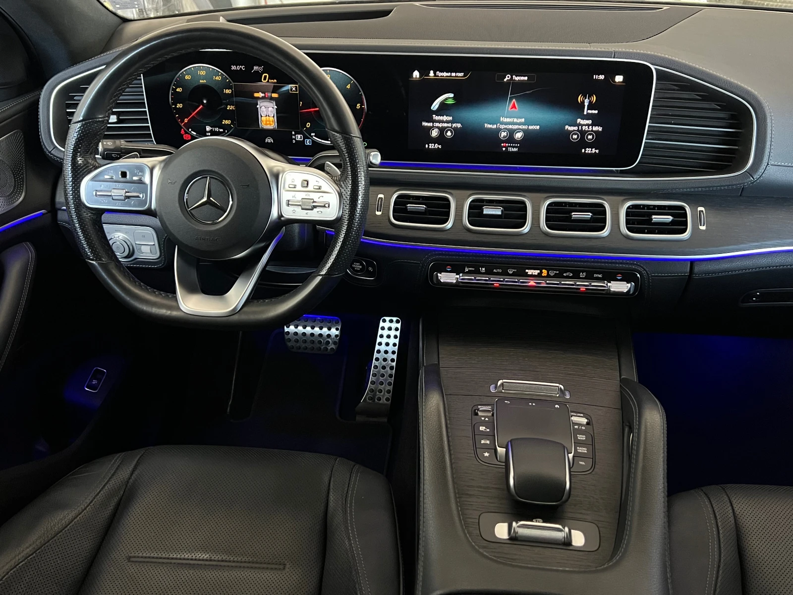 Mercedes-Benz GLE 350d, AMG LINE, 64000км-BURM, HEAD-UP, PANO, KEY,  - изображение 9