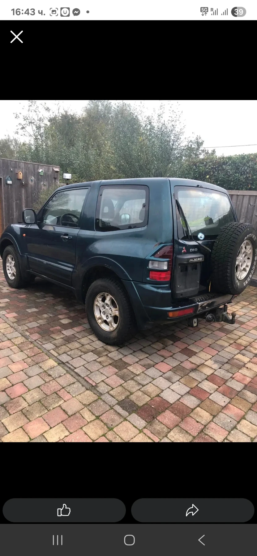 Mitsubishi Pajero, снимка 2 - Автомобили и джипове - 55042697