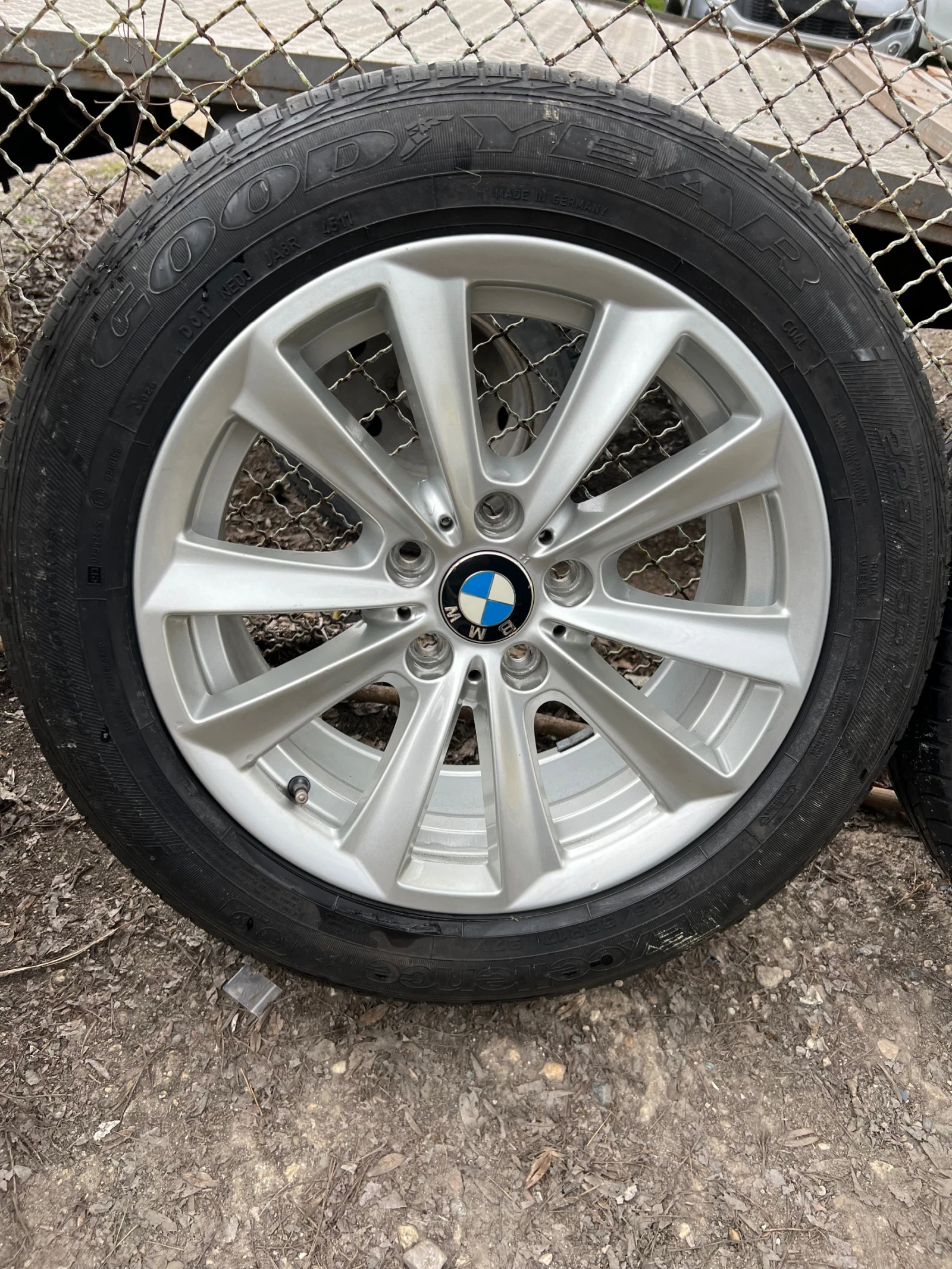 Гуми с джанти Goodyear 225/55R17, снимка 4 - Гуми и джанти - 53930036