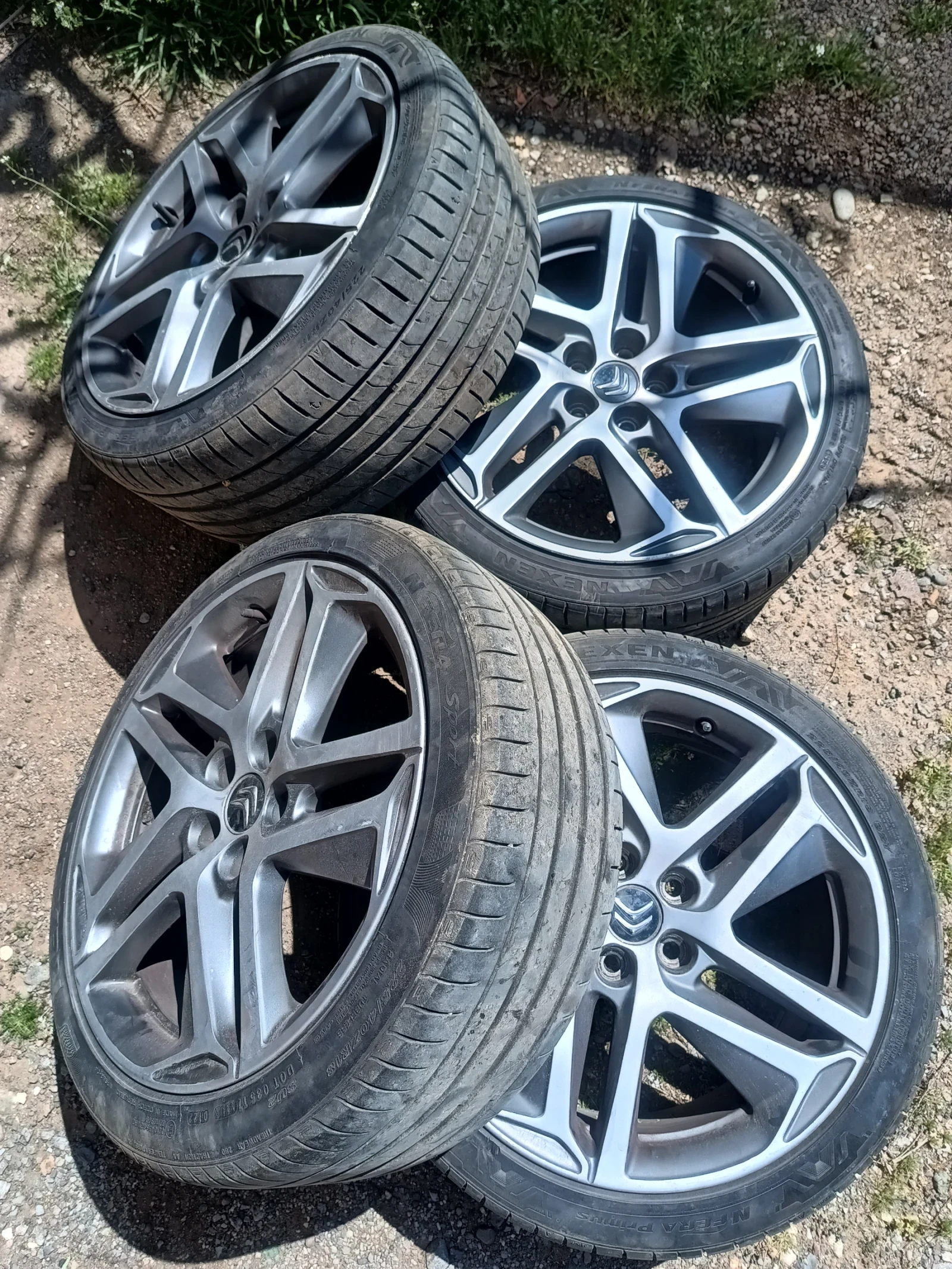 Гуми с джанти Nexen 225/40R18, снимка 2 - Гуми и джанти - 54360875