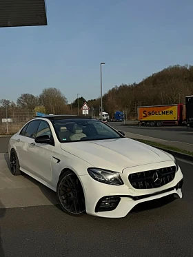 Mercedes-Benz E 350 Mercedes E350d* E63s AMG OPTIC* STARS* ОБДУХВАНЕ+ , снимка 3