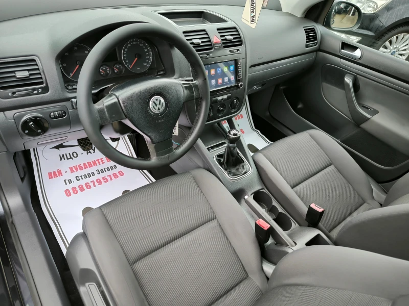 VW Golf 1, 9 Т.D.i-90k.c.НАВИ, КАМЕРА, ПЕРФЕКТЕН, снимка 9 - Автомобили и джипове - 53498345