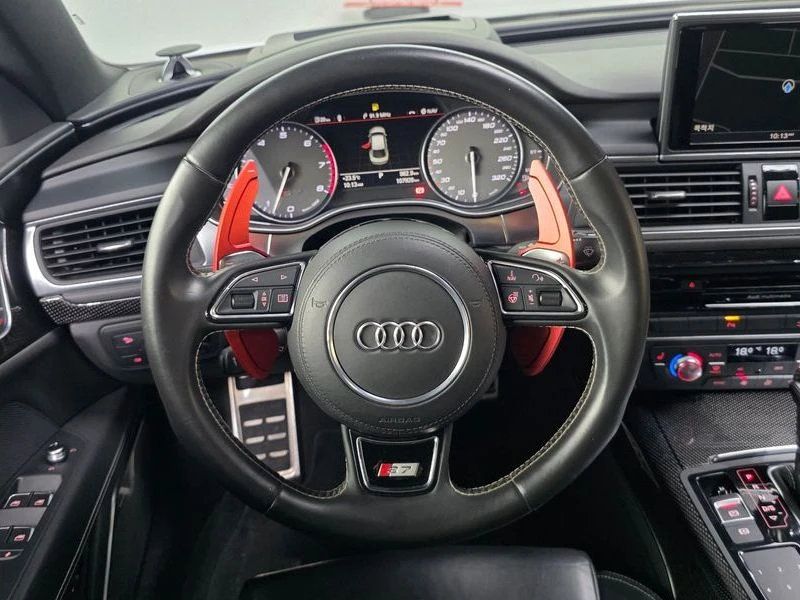 Audi S7 4.0 TFSI quattro| 420к.с.| ВКЛ.ТЕХНОТЕСТ, снимка 13 - Автомобили и джипове - 55392345