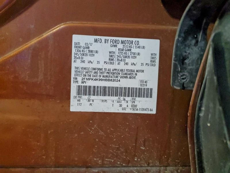 Ford Edge 2.0L 4 All wheel drive - изображение 7