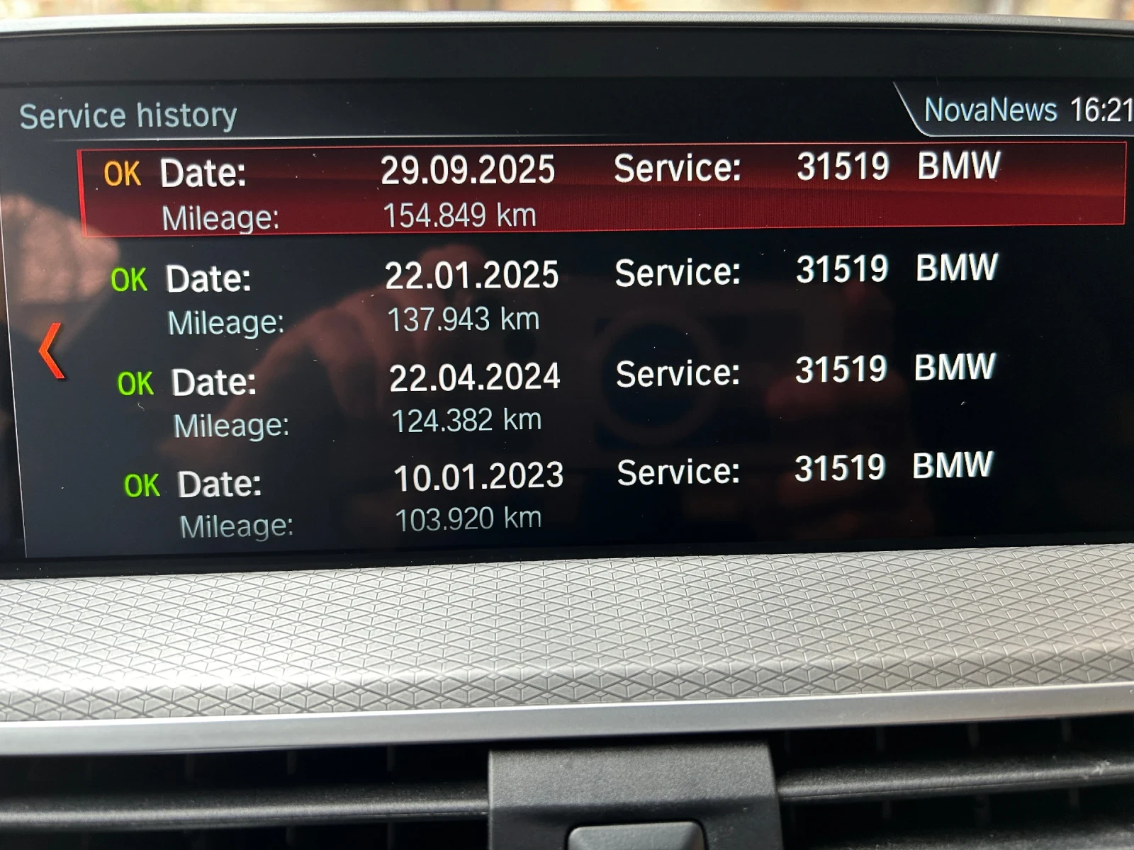 BMW X3 M40i xDrive, 166000 км, КАТО НОВО !!!, снимка 14 - Автомобили и джипове - 53931779