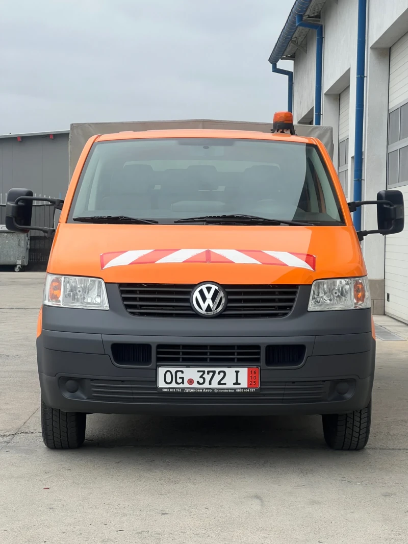 VW Transporter Тристранен самосвал / 170 000км! / 6-места, снимка 3 - Бусове и автобуси - 51777877