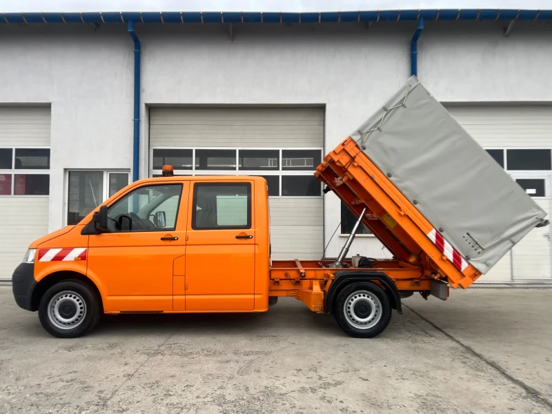 VW Transporter Тристранен самосвал / 170 000км! / 6-места, снимка 5 - Бусове и автобуси - 51777877