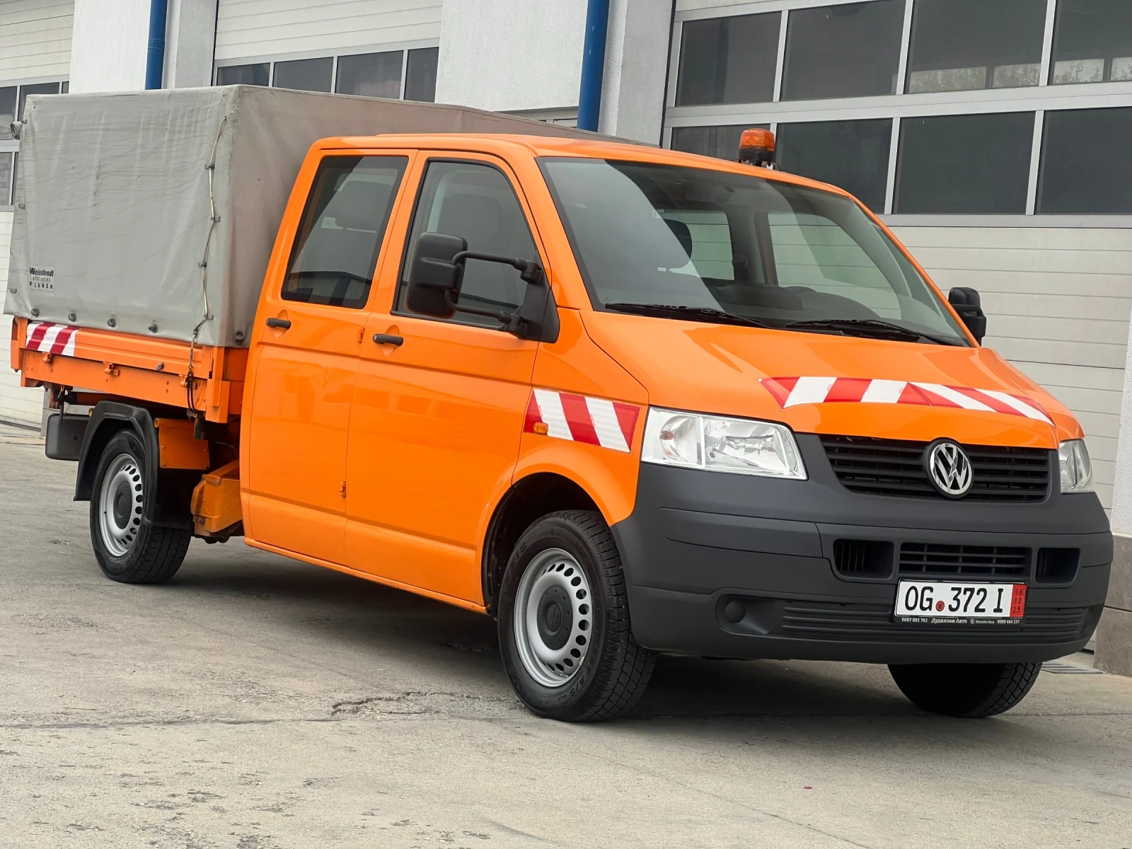 VW Transporter Тристранен самосвал / 170 000км! / 6-места - изображение 2
