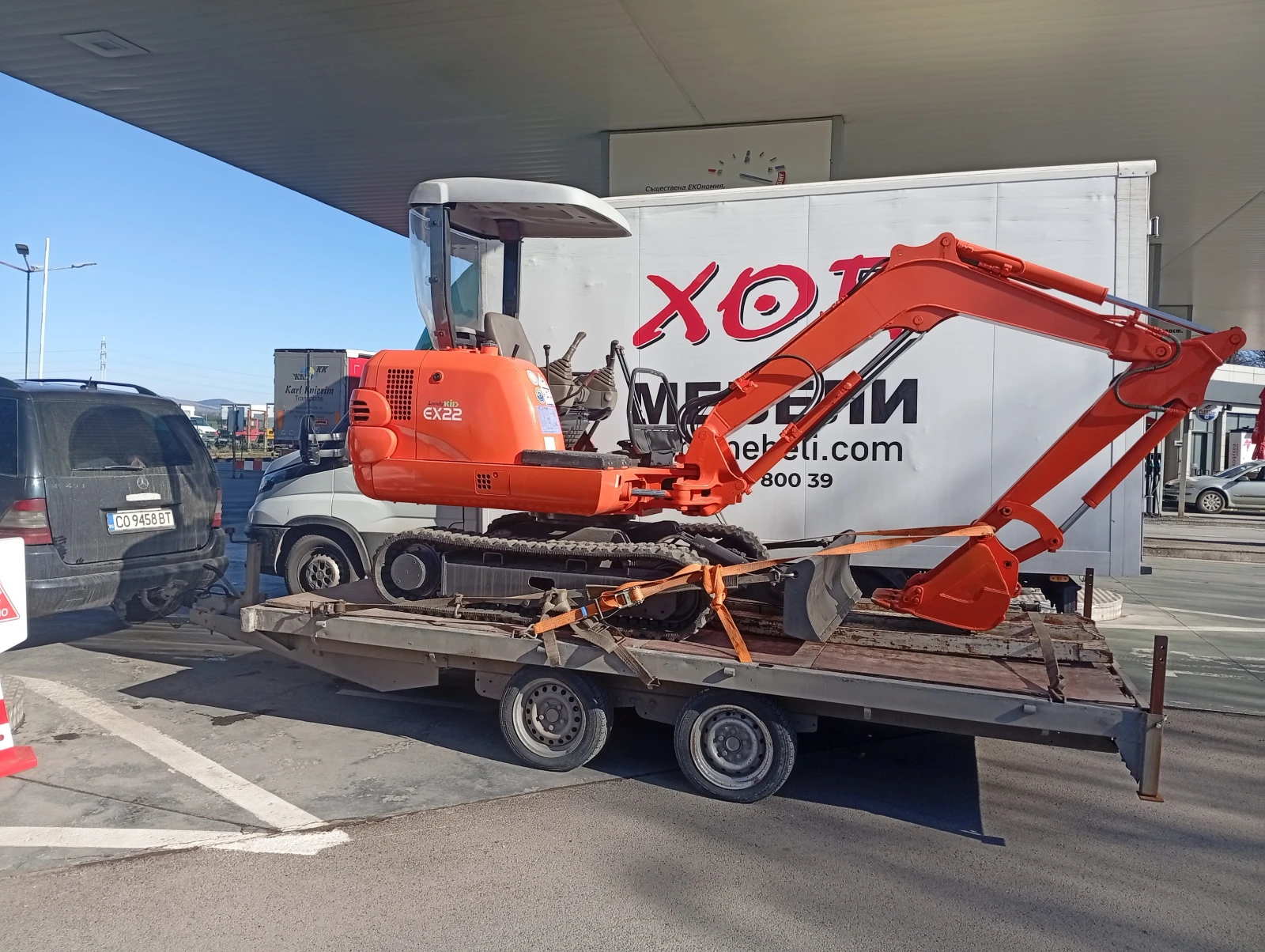 Багер Hitachi ex22, снимка 12 - Индустриална техника - 53817139