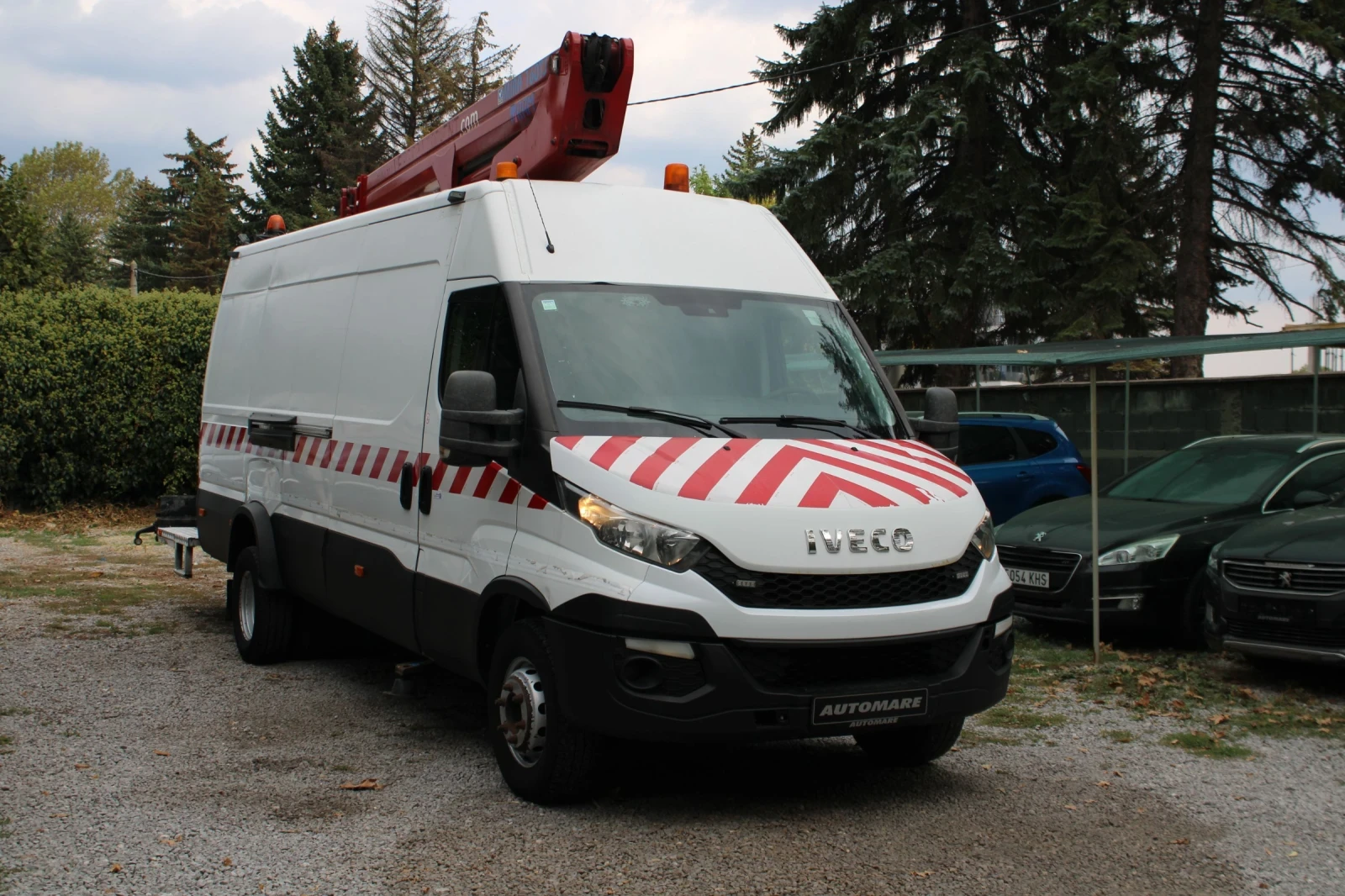 Автовишка Iveco Daily 70-170 / 16 МЕТРА / EURO6B, снимка 4 - Индустриална техника - 56199296