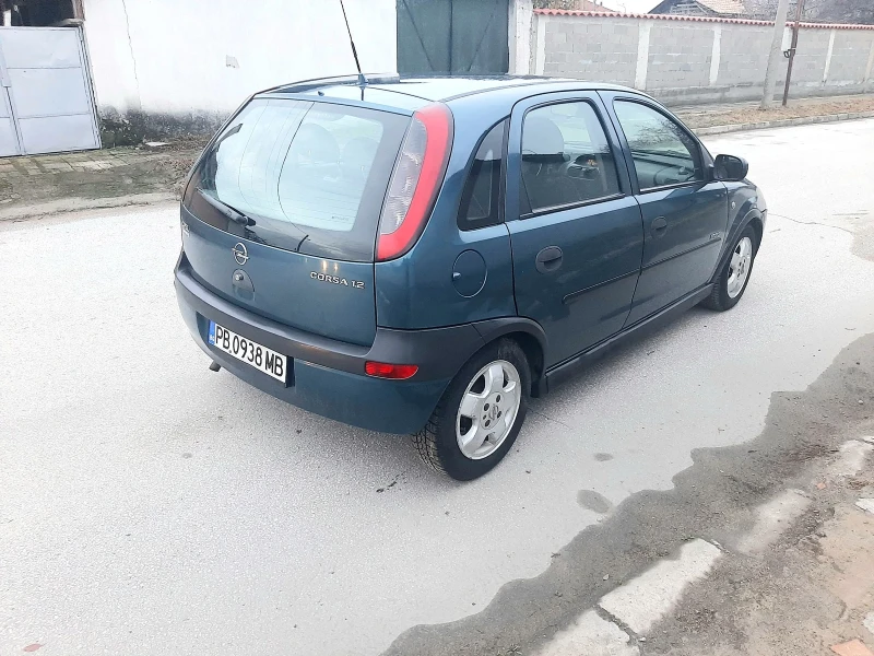 Opel Corsa 1.2i.75k + КЛИМА .ВЕРИГА. ТОП. , снимка 9 - Автомобили и джипове - 48226725