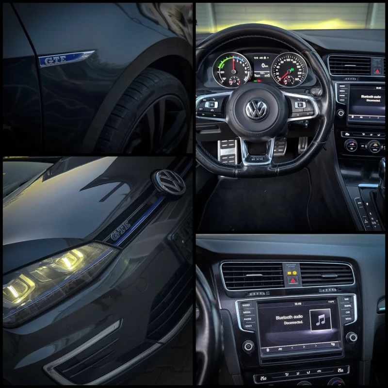 VW Golf VII* GTE* PLUG-IN-HYBRID* PANORAMA* ЛИЗИНГ, снимка 16 - Автомобили и джипове - 52656720