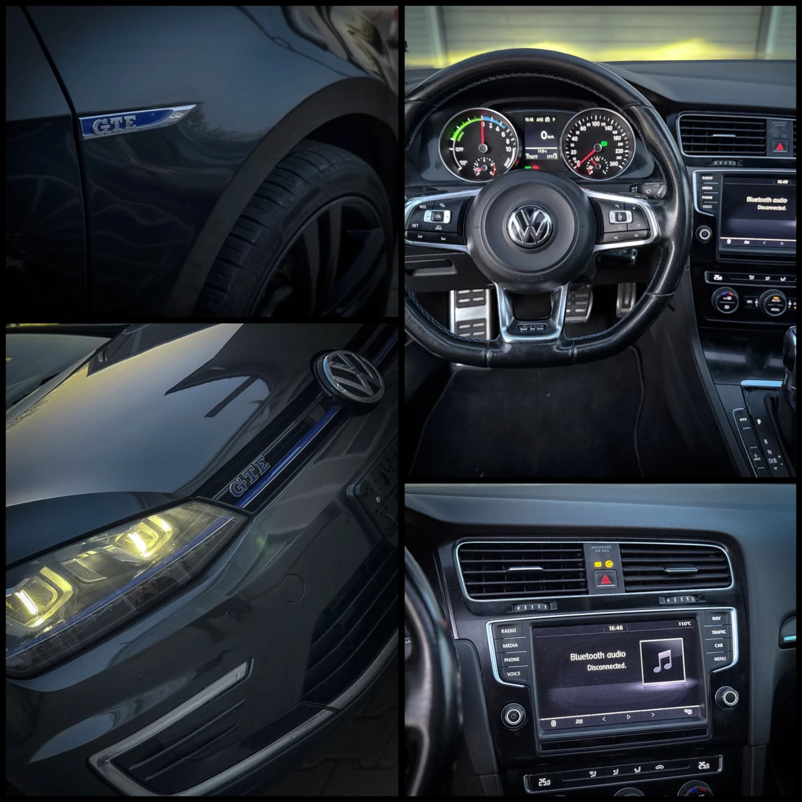 VW Golf VII* GTE* PLUG-IN-HYBRID* PANORAMA*  | Mobile.bg   16