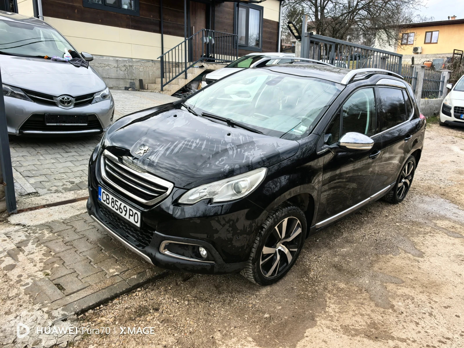 Peugeot 2008 Стъклен таван