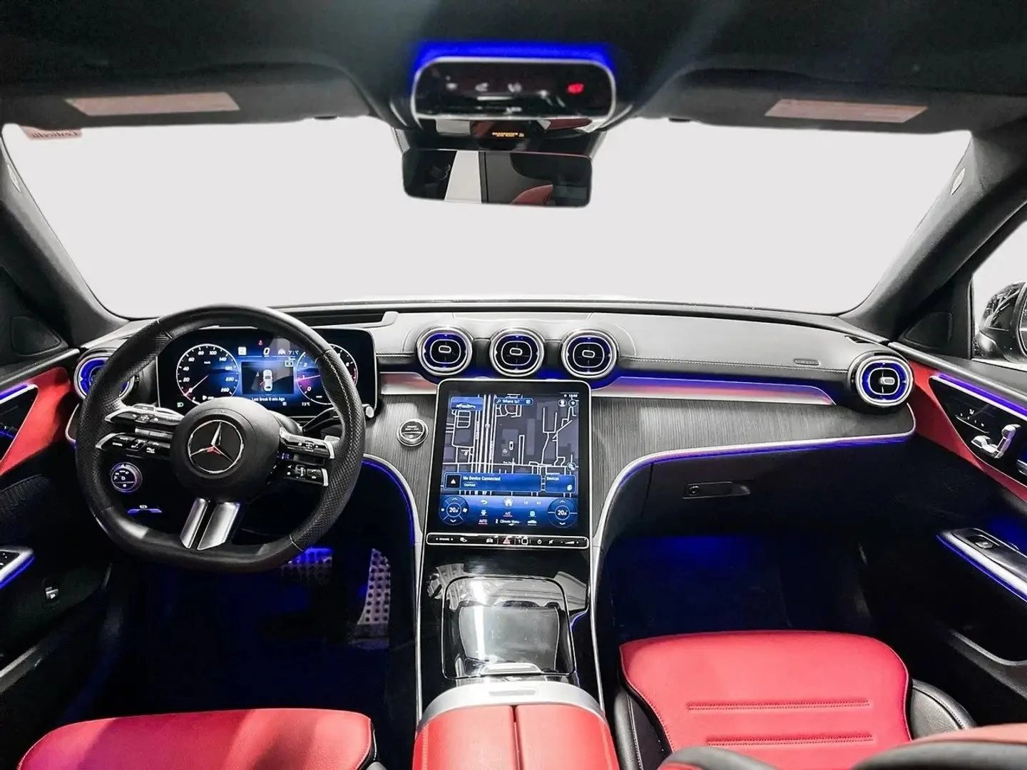 Mercedes-Benz C 300  Premium+ Night pack АВТОКРЕДИТ ЦЕНА ДО БЪЛГАРИЯ, снимка 12 - Автомобили и джипове - 54739409