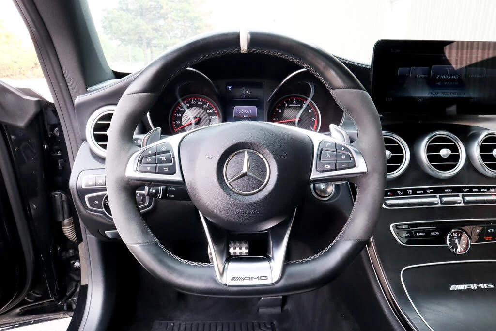 Mercedes-Benz C 63 AMG S/360 CAMERA/BURMESTER/PANORAMA/DRIVER PKG/, снимка 11 - Автомобили и джипове - 55630528