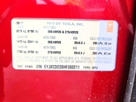 Tesla Model X 100D AWD, снимка 12