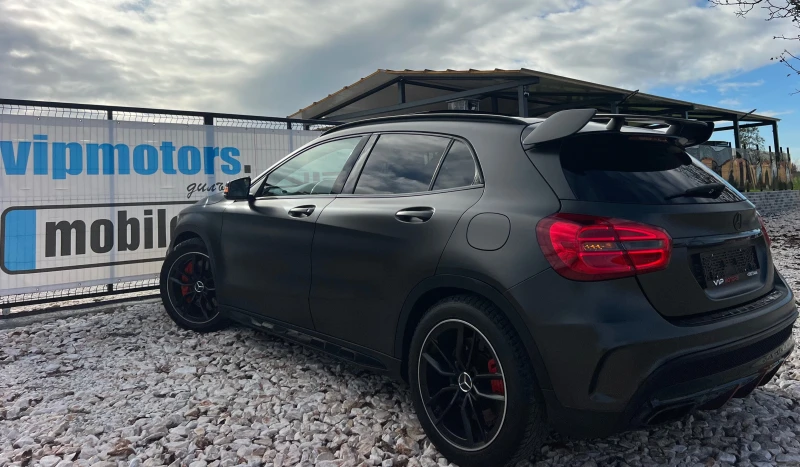 Mercedes-Benz GLA 45 AMG F1/PANORAMA/DISTRONIK/4MATIC/CARBON/PODGREV/KOJA, снимка 4 - Автомобили и джипове - 52746961