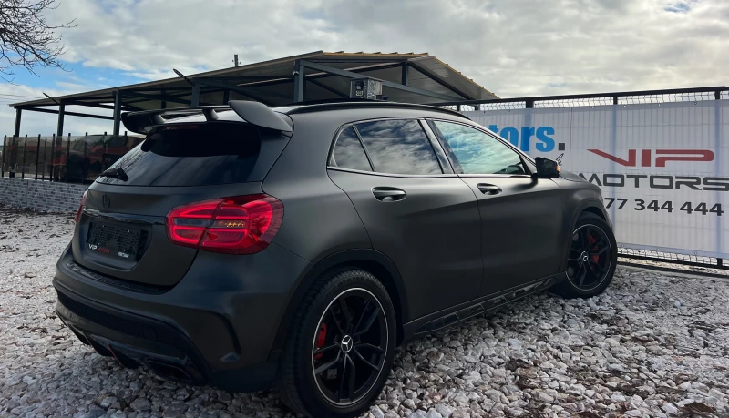 Mercedes-Benz GLA 45 AMG F1/PANORAMA/DISTRONIK/4MATIC/CARBON/PODGREV/KOJA, снимка 7 - Автомобили и джипове - 52746961