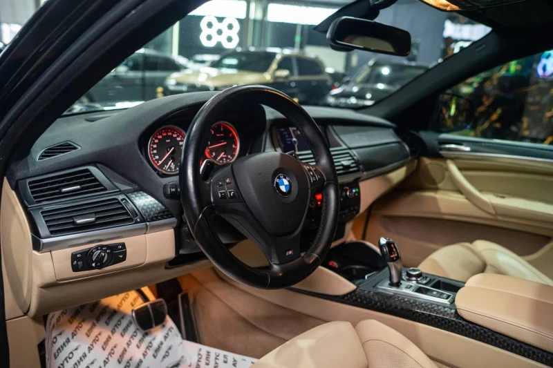 BMW X6 4.0D XDRIVE M SPORT FACE HUD ЛИЗИНГ 100%, снимка 12 - Автомобили и джипове - 53301282
