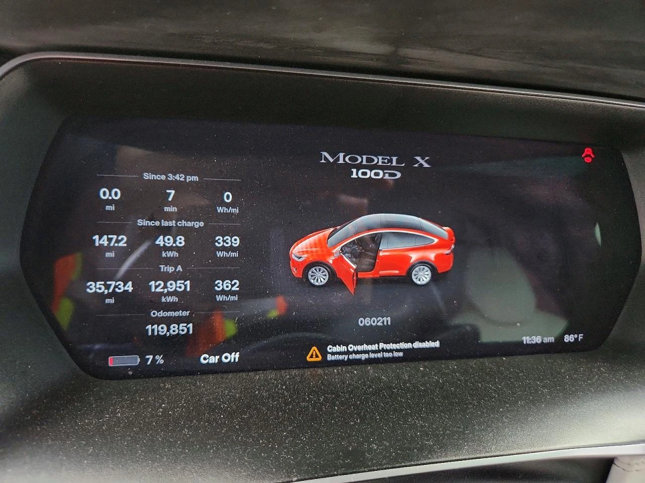 Tesla Model X 100D AWD, снимка 9 - Автомобили и джипове - 55107108