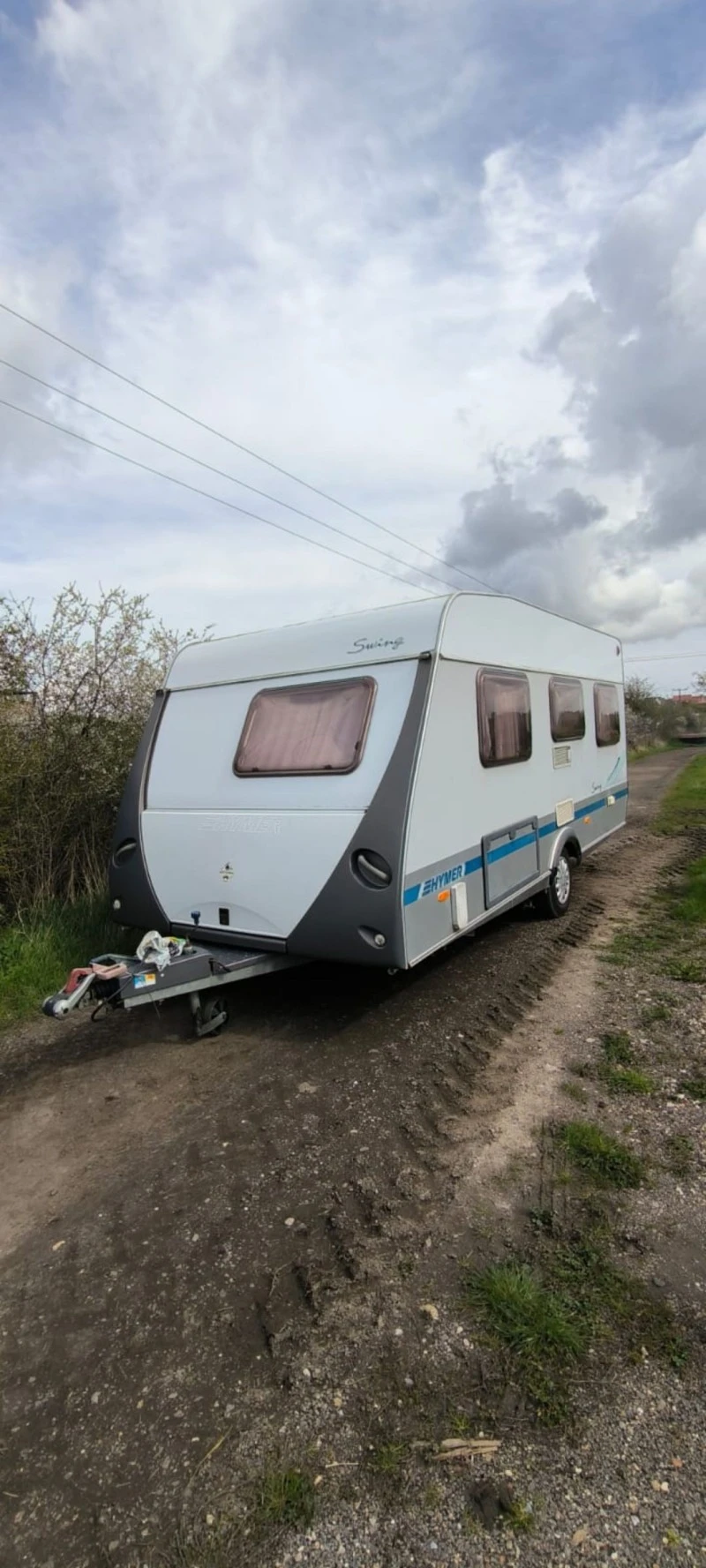 Каравана HYMER / ERIBA SWING 466, снимка 1 - Каравани и кемпери - 45878376