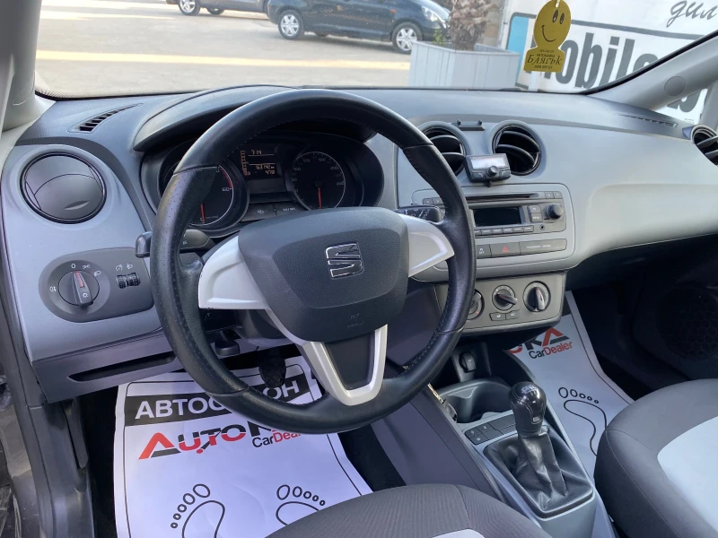 Seat Ibiza 1.2TDI-75кс= 163.000км= EURO 5B= 2014г, снимка 8 - Автомобили и джипове - 46888513