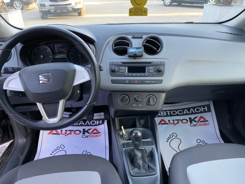 Seat Ibiza 1.2TDI-75кс= 163.000км= EURO 5B= 2014г, снимка 11 - Автомобили и джипове - 46888513