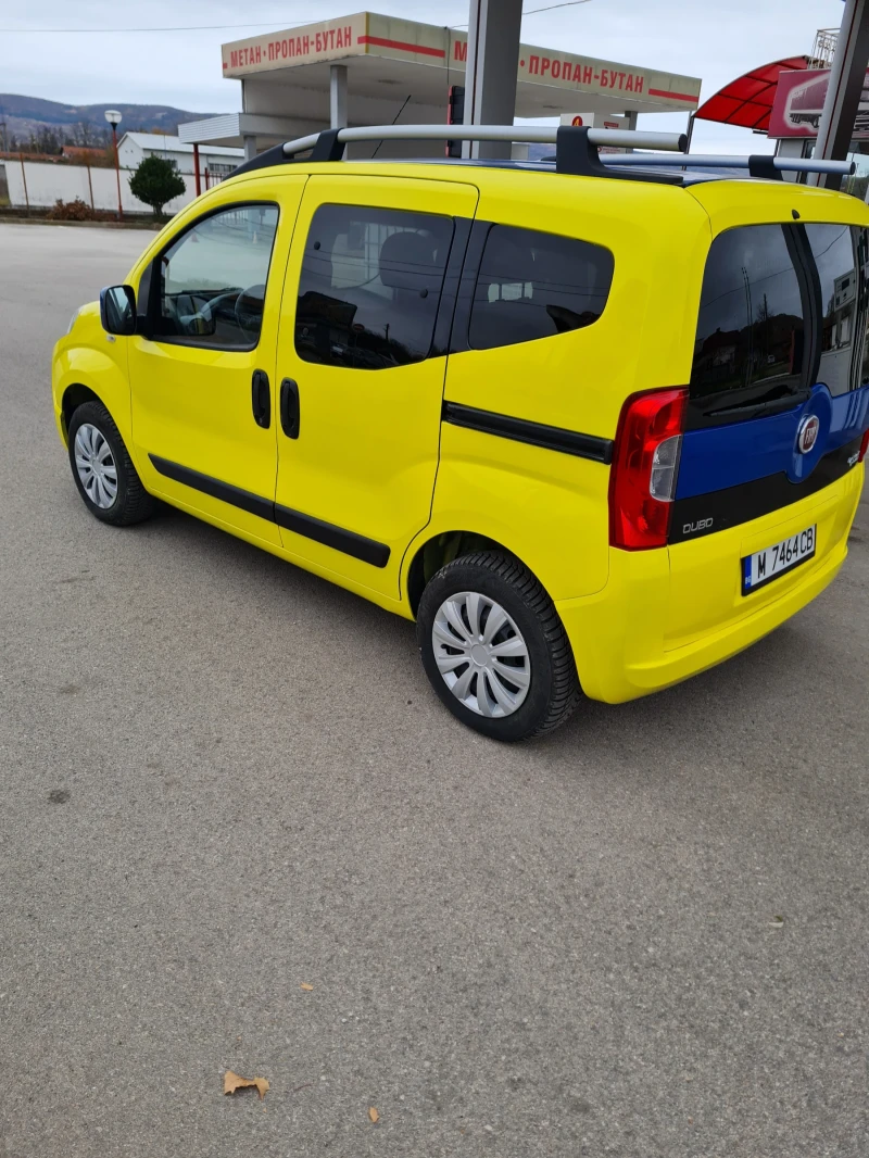 Fiat Qubo 1.4куб.75к.с. 2015г.Евро 6В Бензин-Метан, снимка 4 - Автомобили и джипове - 47824626