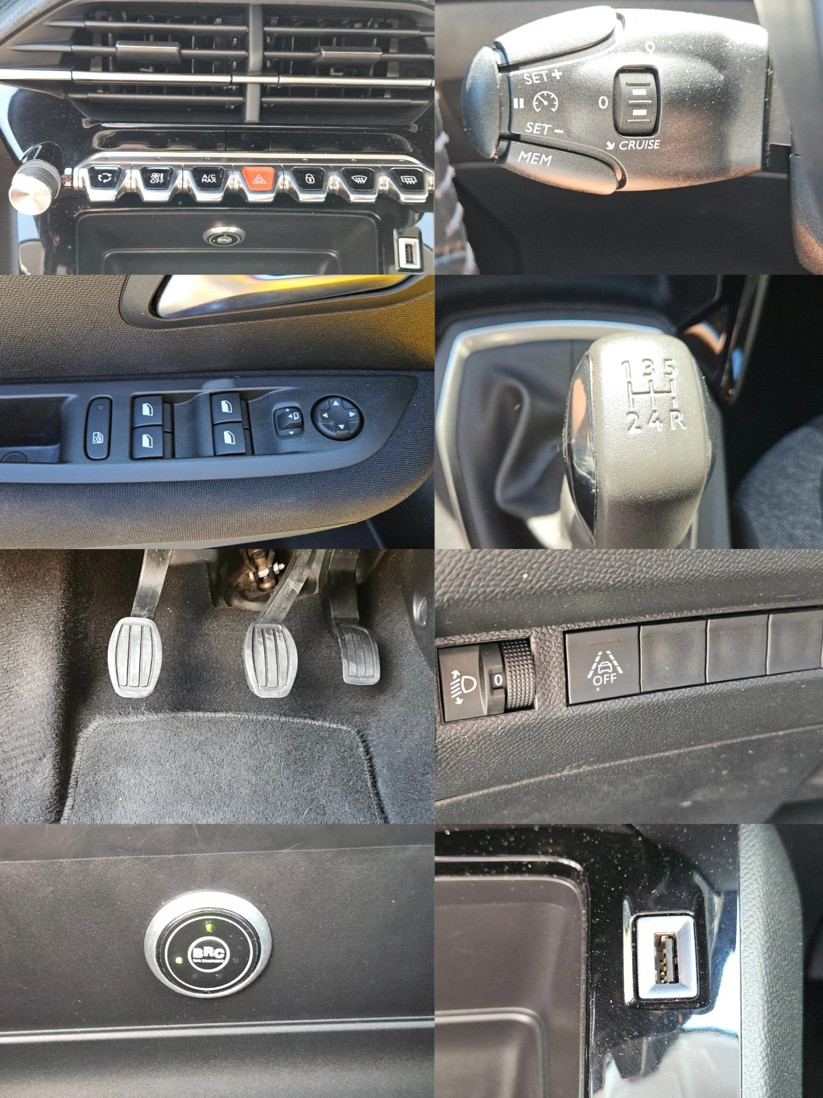 Peugeot 208 1.2/GPL/Active/CARPLAY/ACC/LED/NAVI/БЛУТУТ/EURO 6, снимка 14 - Автомобили и джипове - 55691955