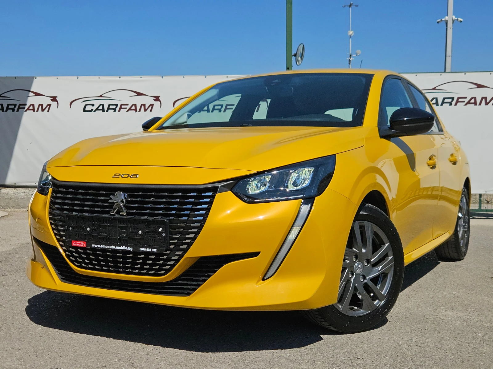 Peugeot 208 1.2/GPL/Active/CARPLAY/ACC/LED/NAVI/БЛУТУТ/EURO 6, снимка 7 - Автомобили и джипове - 55691955