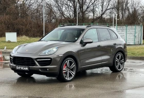 Porsche Cayenne TURBO/ LIFT/ BURMESTER/ PANO/ CAMERA/ 3xTV/ CARBON, снимка 3