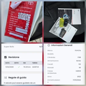 Toyota C-HR 1.8 Hy., 76000км., Камера, LIne Assist, 2022г. - 18800 € / 36769.60 лв. - 24609702 17