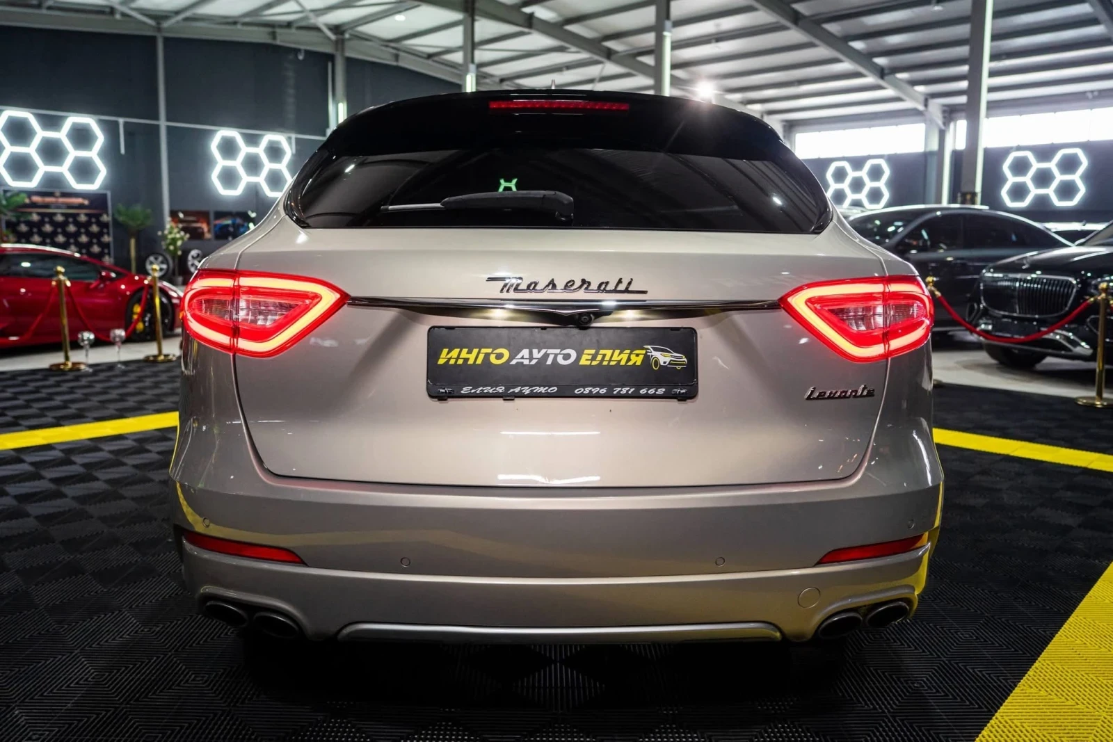 Maserati Levante S LED ���� H&K ����� ���� ������ 100% | Mobile.bg � ����������� 8