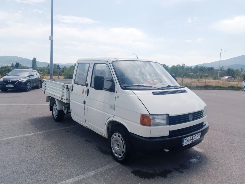 VW Transporter T4 Doka 2.4d бартер, снимка 4 - Бусове и автобуси - 51743827